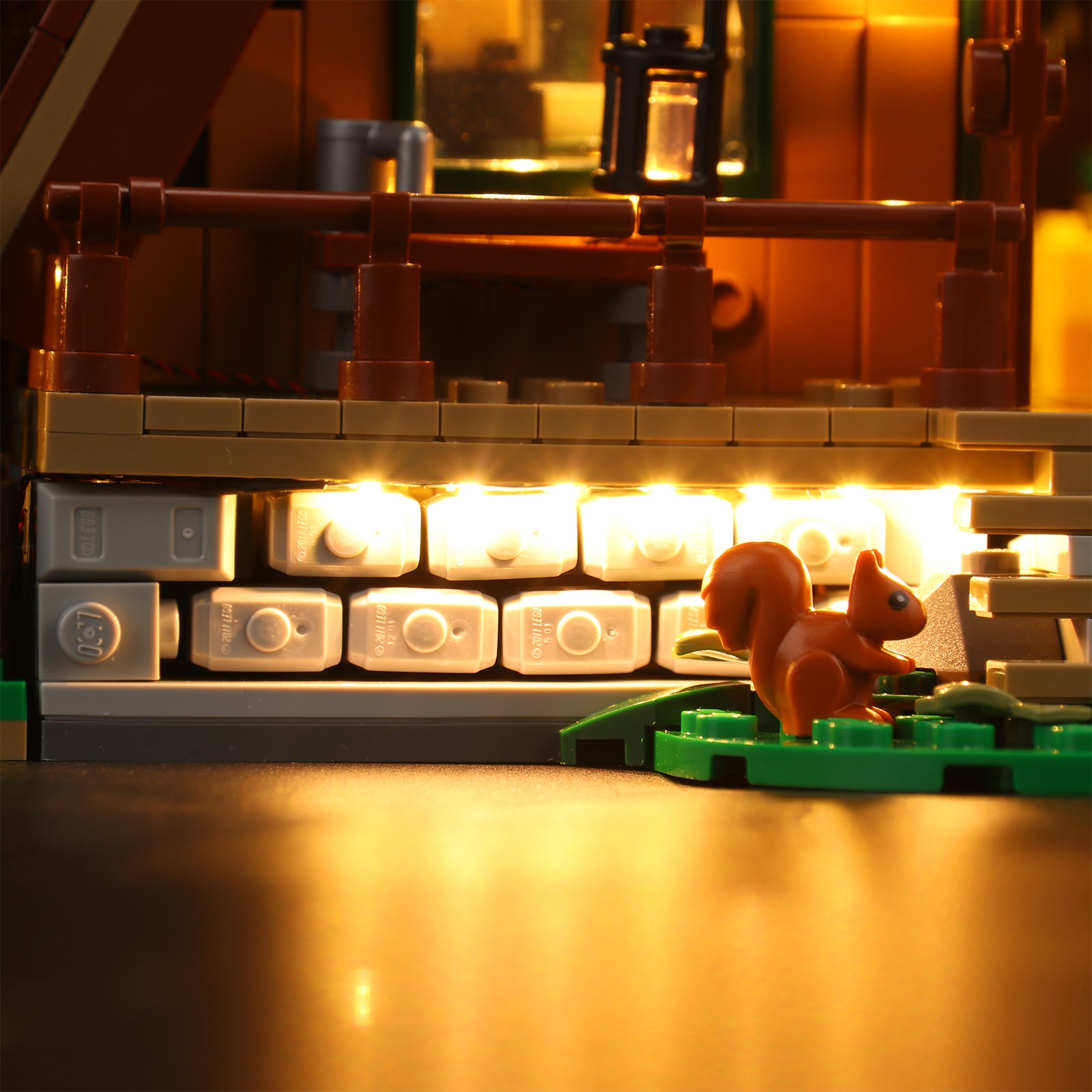 Kit d'éclairage BrickBling pour cabine LEGO A-Frame 21338