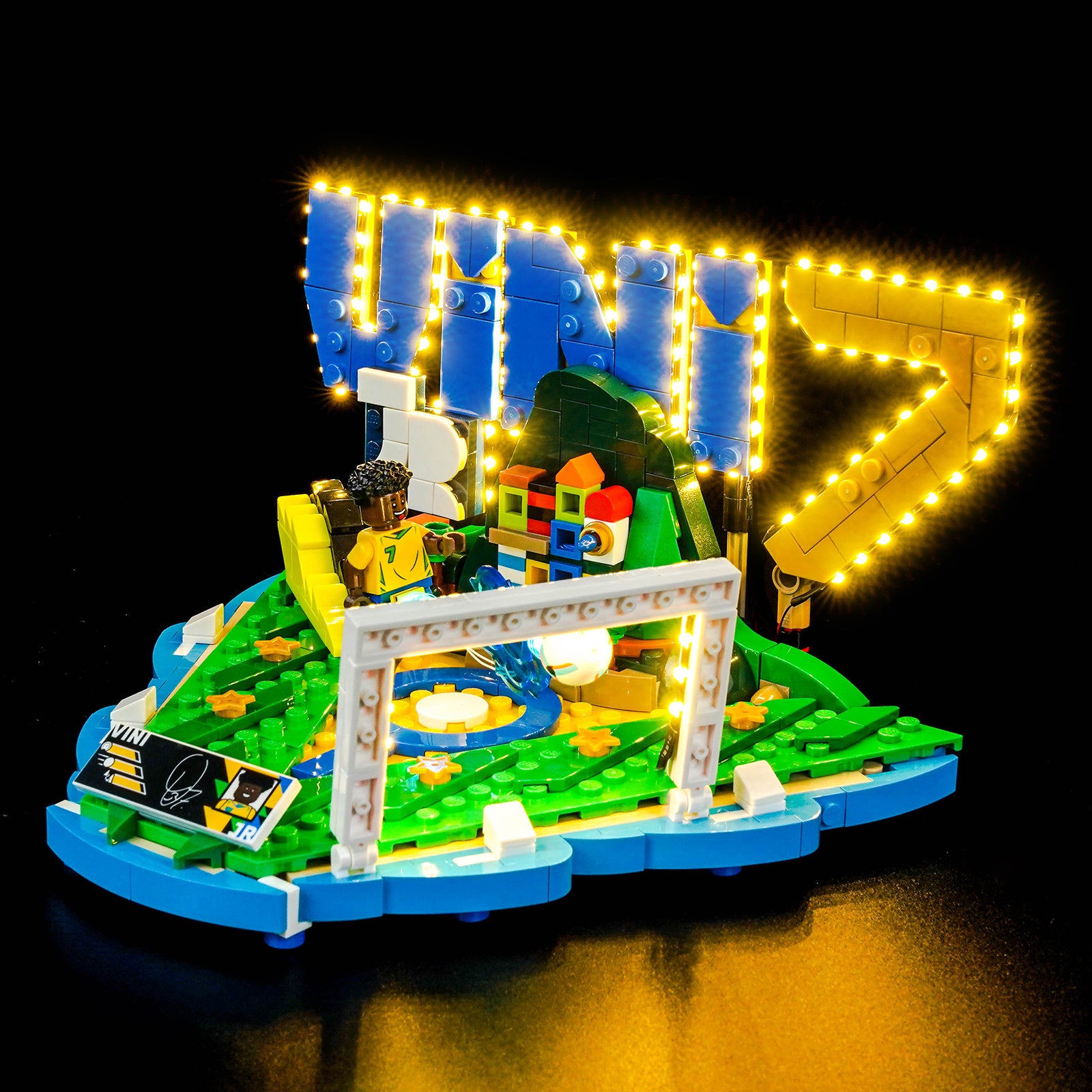 BrickBling Light Kit for LEGO Editions Vini Jr. – Soccer Highlights 43027