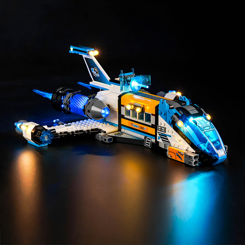 Kit d'éclairage BrickBling pour LEGO DREAMZzz Le bus spatial de M. Oz 71460, version télécommandée