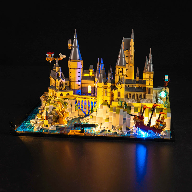 BrickBling Light Kit for LEGO Hogwarts Castle and Grounds 76419
