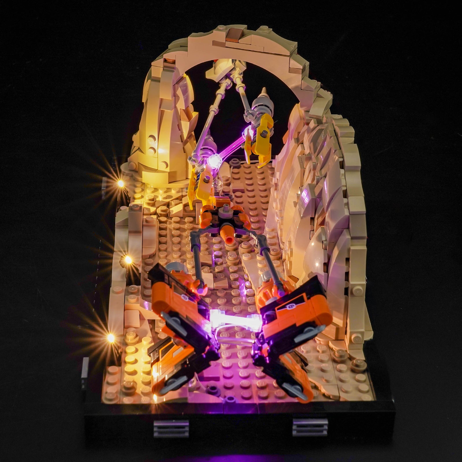 BrickBling Light Kit for LEGO Mos ESPA Podrace Diorama 75380