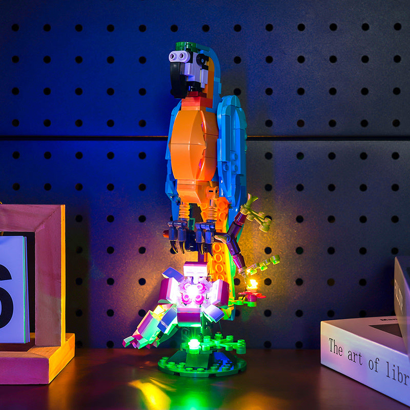 BrickBling Light Kit for LEGO Creator 3 in 1 Exotic Parrot 31136