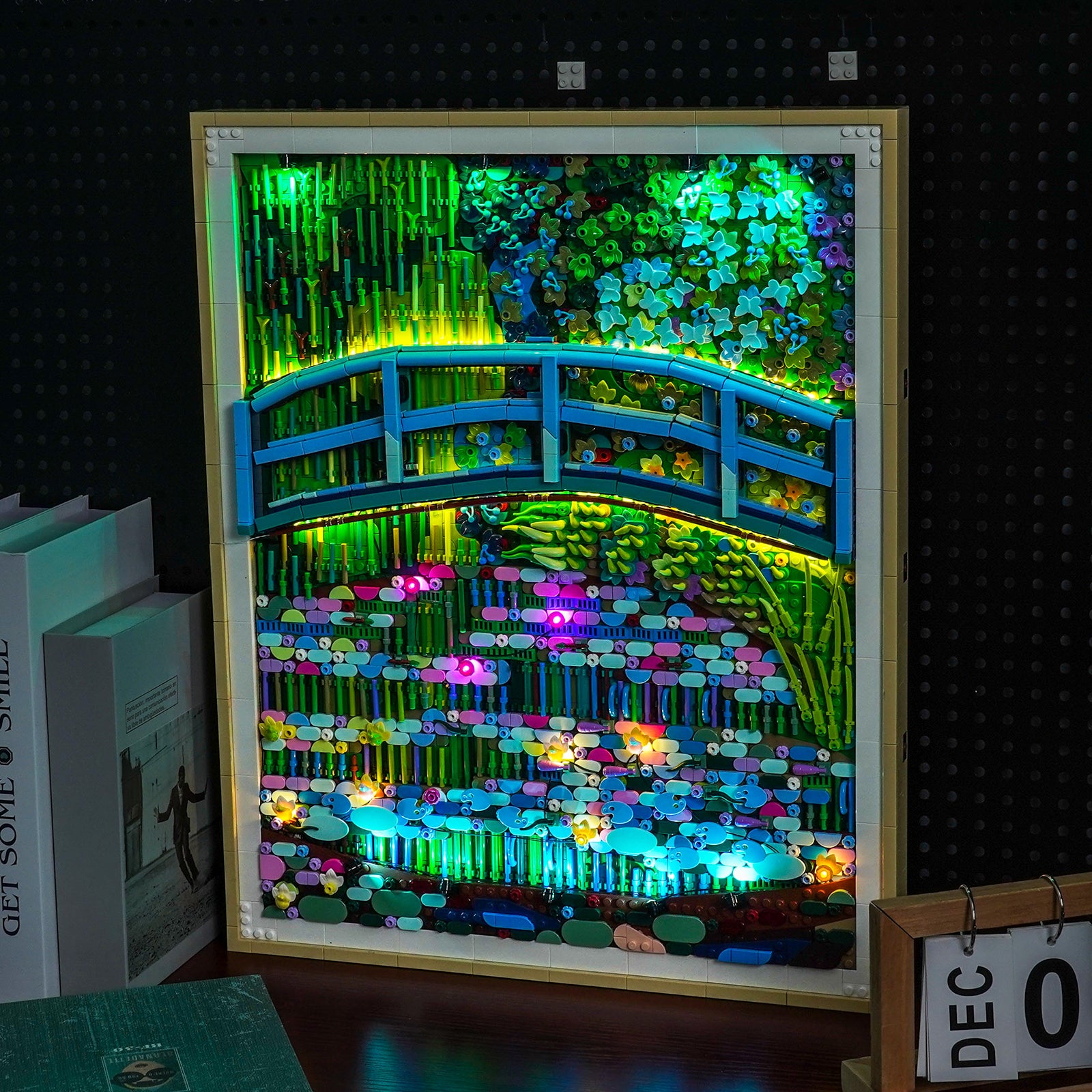 BrickBling Light Kit for LEGO Art Claude Monet – Bridge over a Pond of Water Lilies 31220