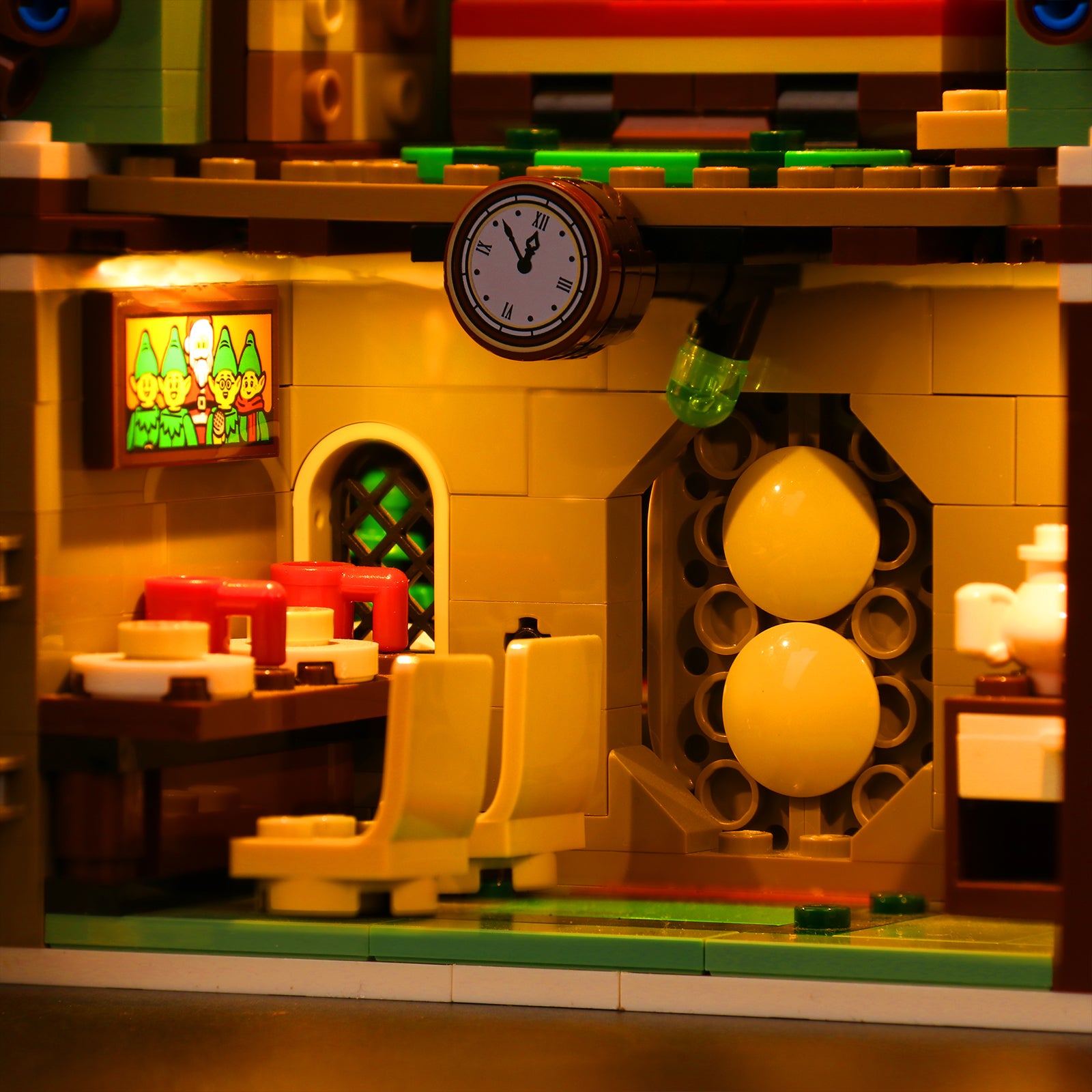 BrickBling Lichtset für LEGO Elf Club House 10275 RC-Version