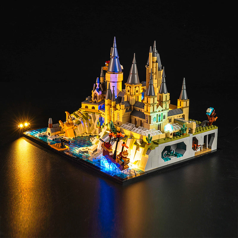 BrickBling Light Kit for LEGO Hogwarts Castle and Grounds 76419