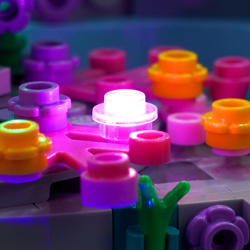 BrickBling Lichtset für die kleine Meerjungfrau Royal Clamshell 43225