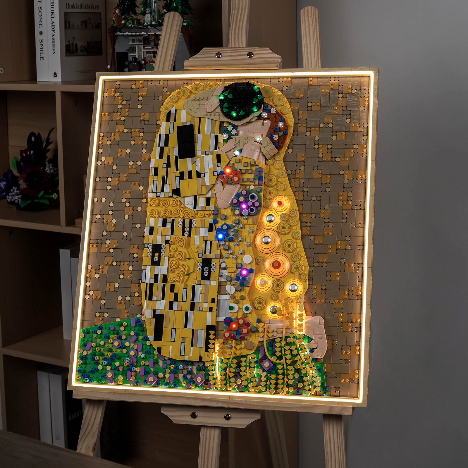 BrickBling Light Kit for LEGO Art Gustav Klimt – The Kiss 31221