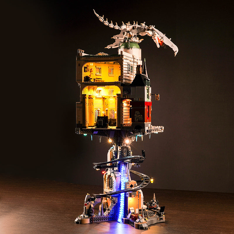 BrickBling-Beleuchtungsset für LEGO Gringotts™ Zaubererbank – Collectors' Edition 76417