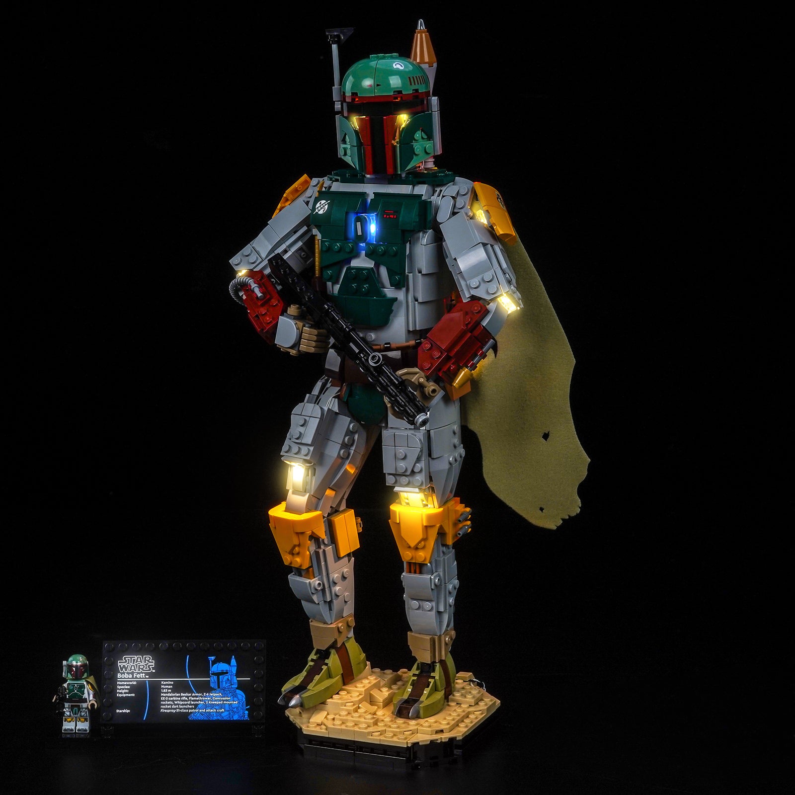 BrickBling Light Kit for LEGO Star Wars Boba Fett™ 75455