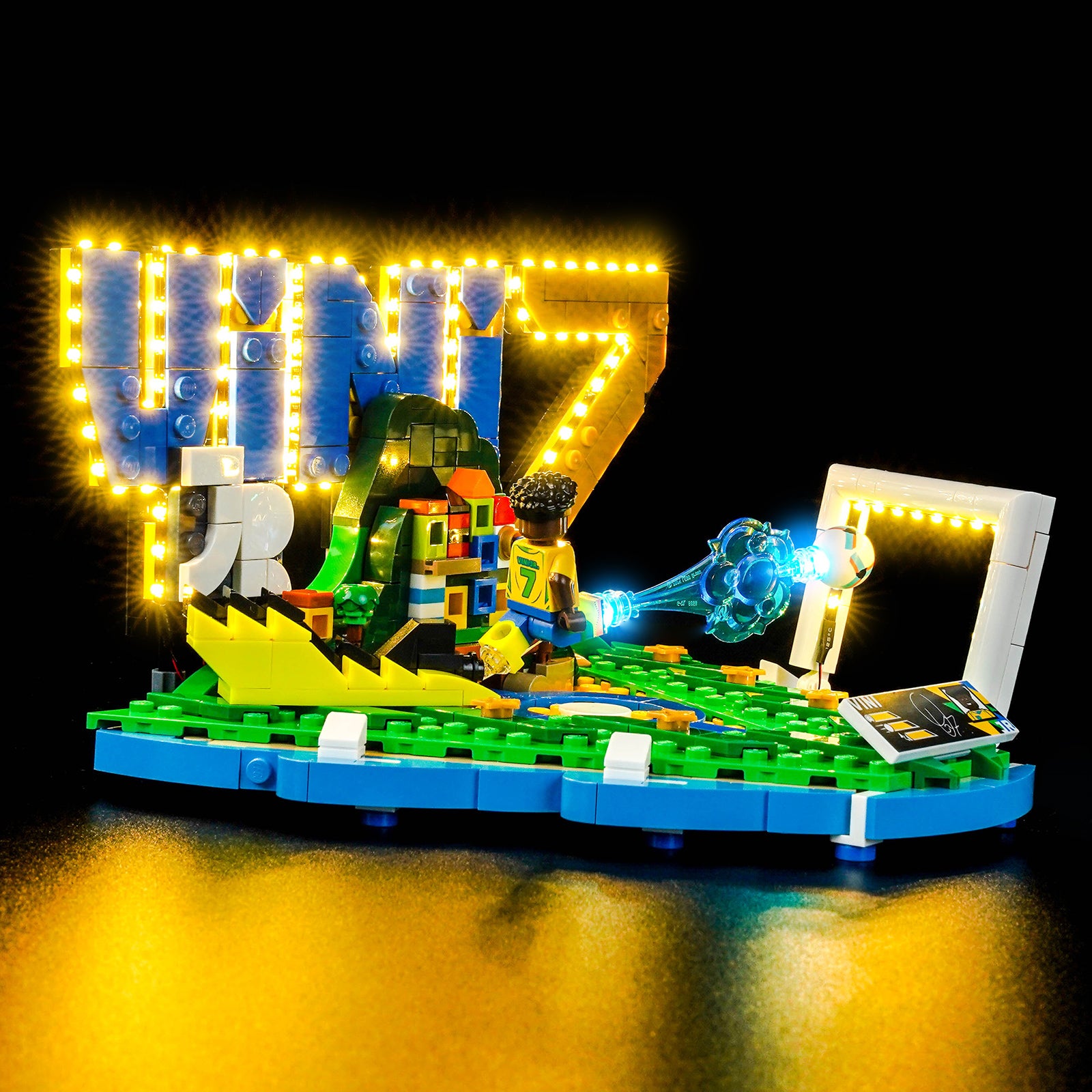 BrickBling Light Kit for LEGO Editions Vini Jr. – Soccer Highlights 43027