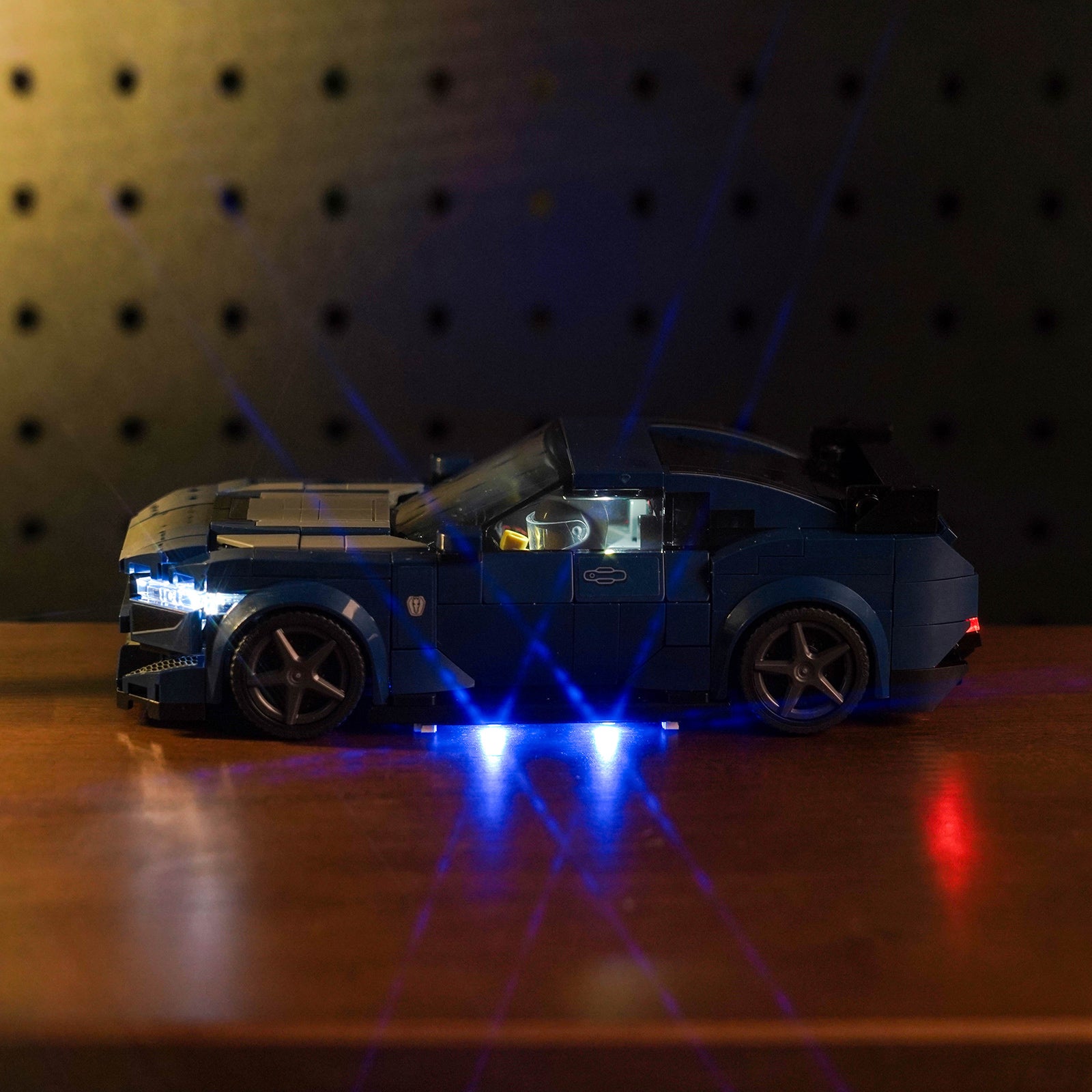 BrickBling Light Kit for LEGO Speed Champions Ford Mustang Dark Horse Sports Car 76920