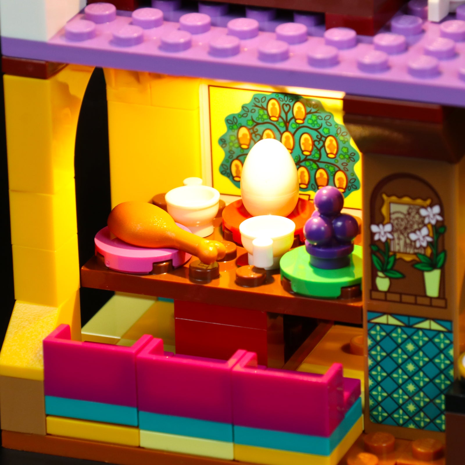 BrickBling Light Kit for LEGO Disney The Madrigal House 43202 Classic Version