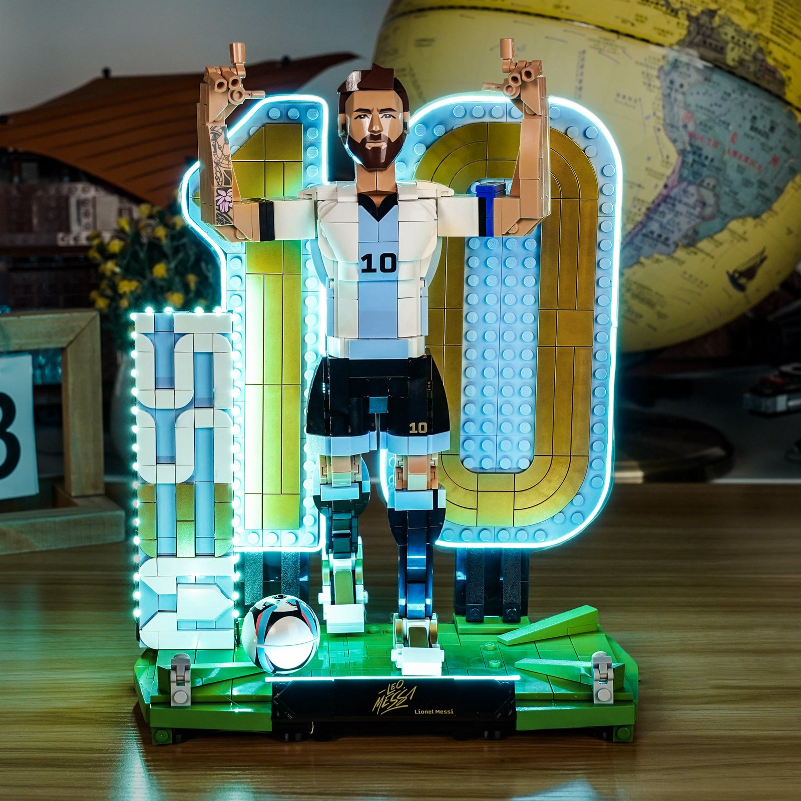 BrickBling Light Kit for LEGO Editions Lionel Messi – Soccer Legend 43015