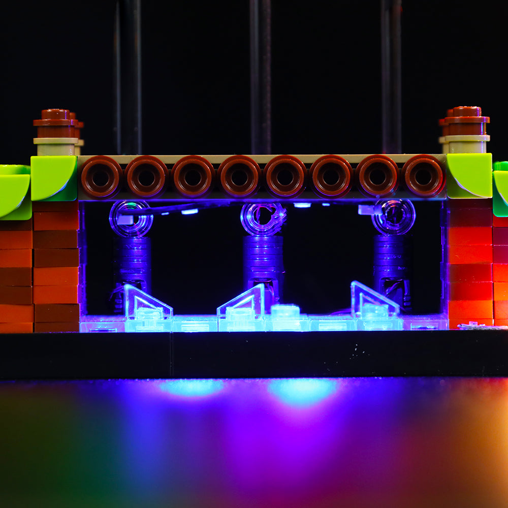 BrickBling Lichtset für LEGO Sonic the Hedgehog™ – Green Hill Zone 21331
