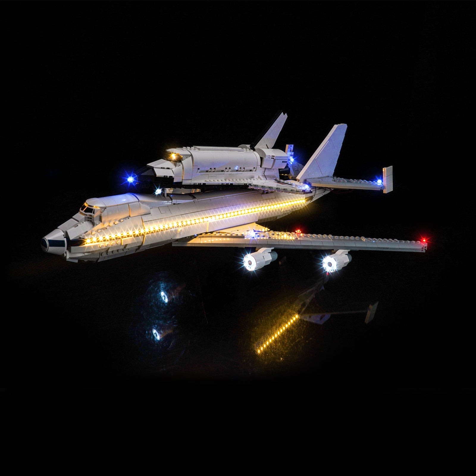 BrickBling Light Kit for LEGO Icons Shuttle Carrier Aircraft 10360 Plus Version