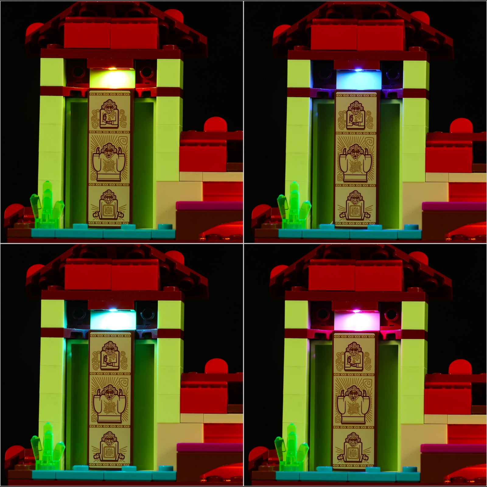 Details Display of BrickBling Light Kit for LEGO Disney The Madrigal House 43202 Upgraded Version