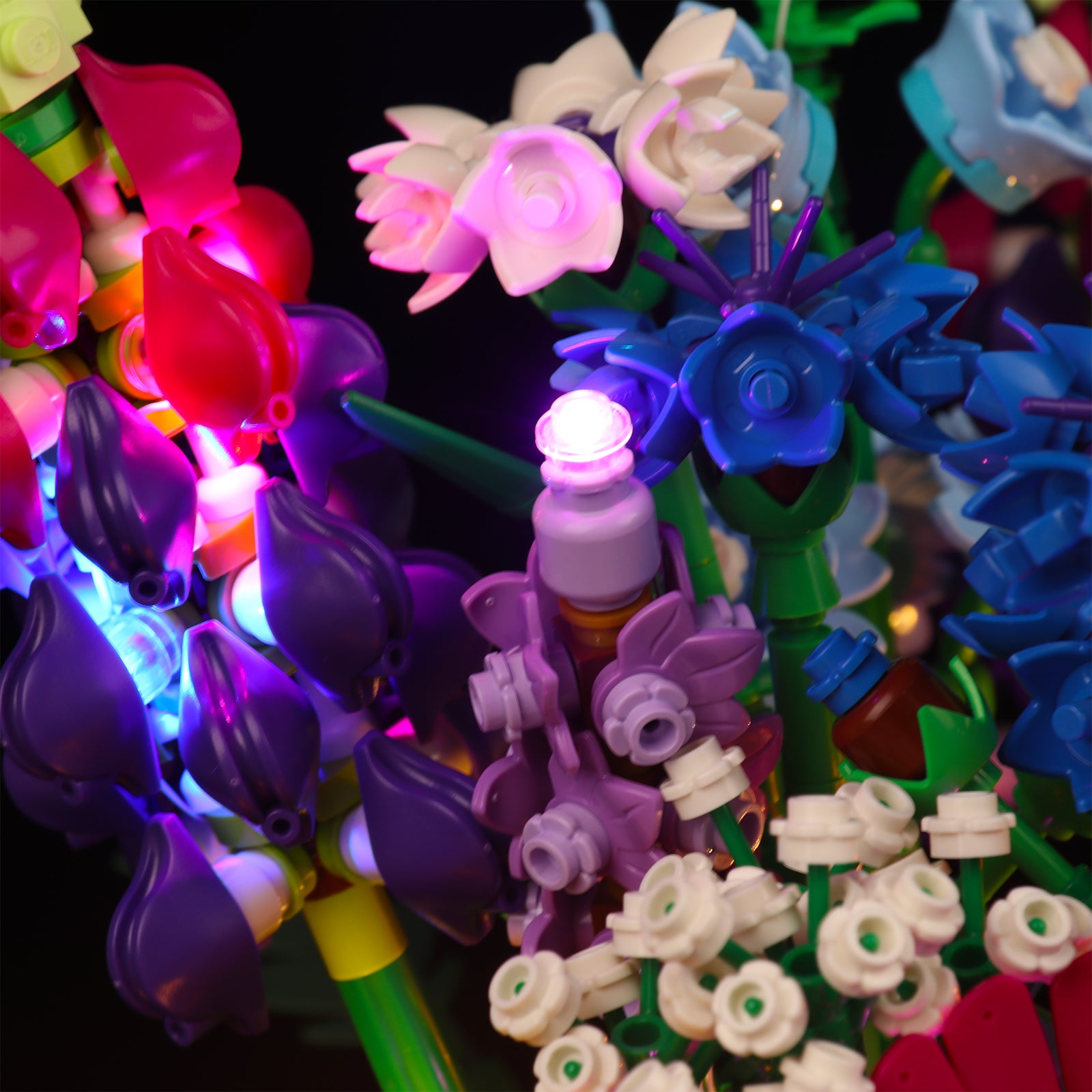 BrickBling Light Kit for LEGO Icons Wildflower Bouquet 10313