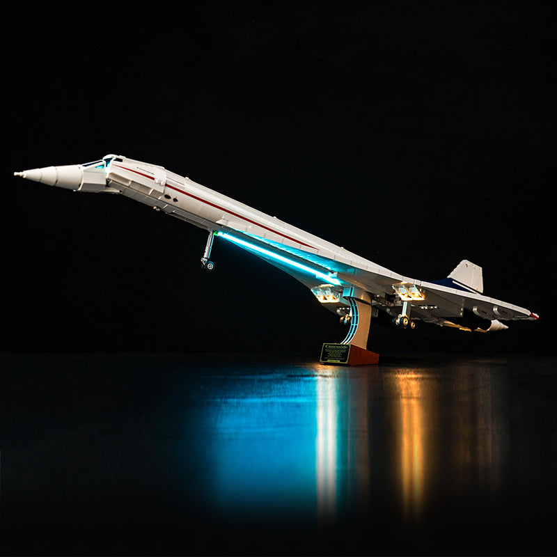 BrickBling Light Kit for LEGO Concorde 10318