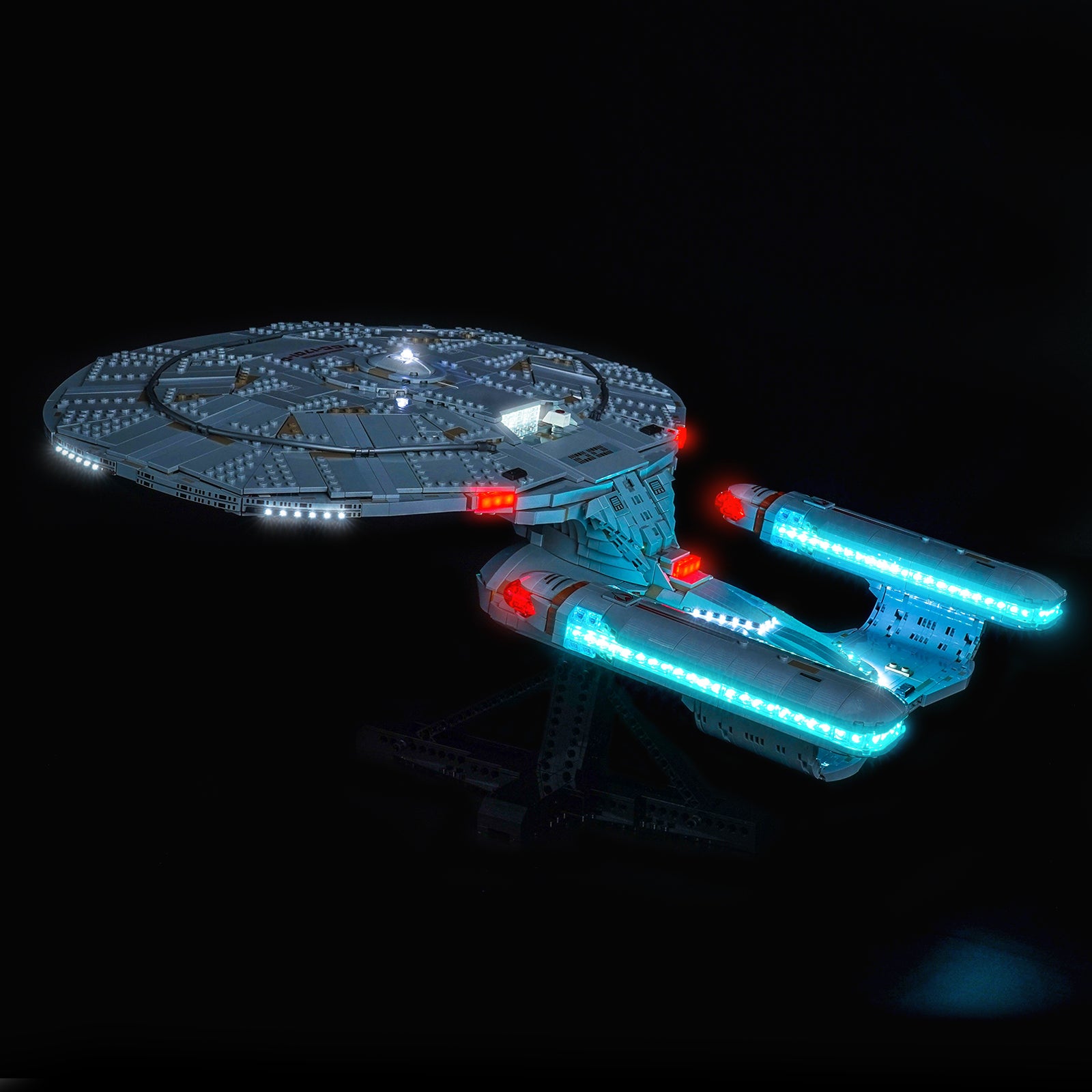 BrickBling Light Kit for LEGO Icons Star Trek: U.S.S. Enterprise NCC-1701-D™ 10356 Premium Version