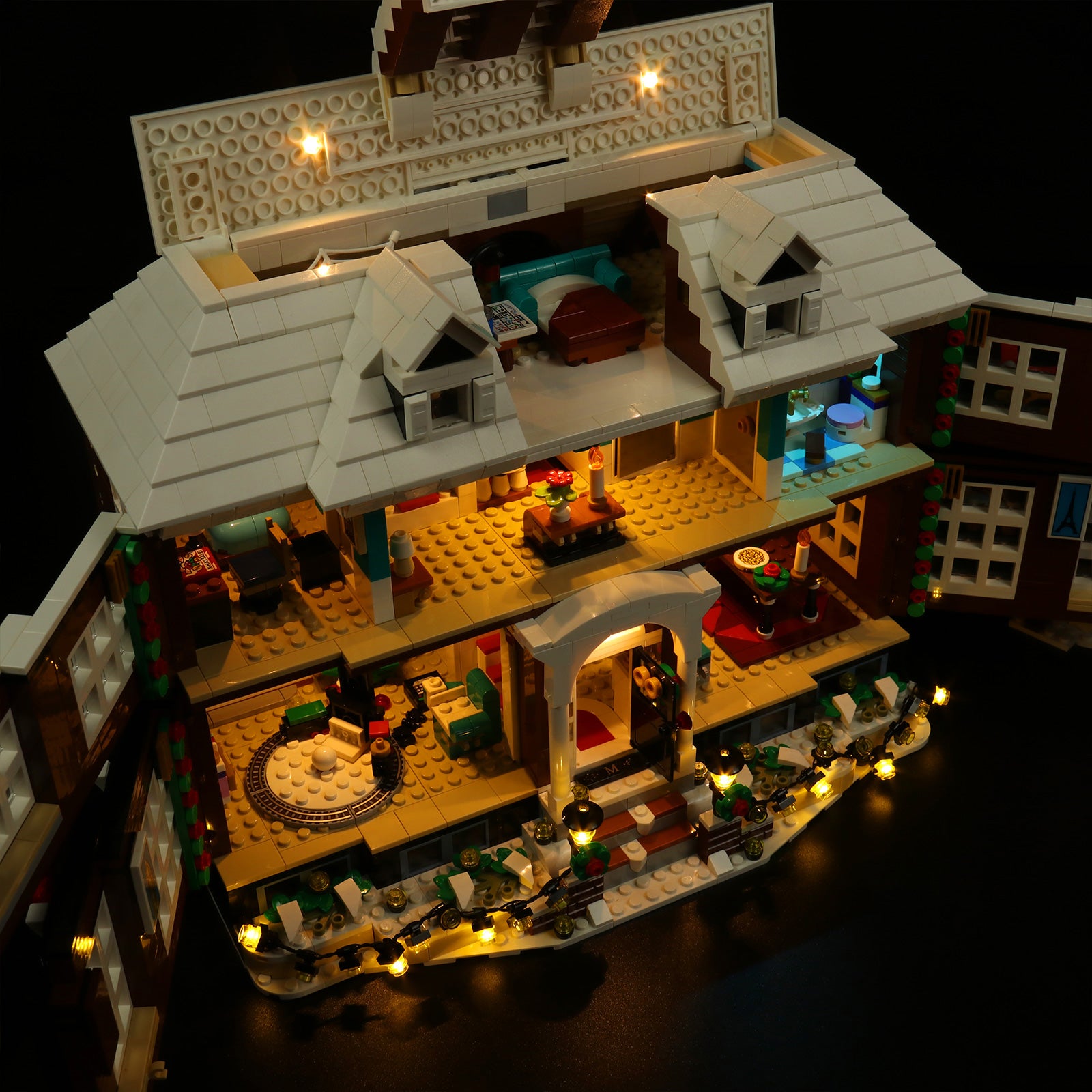 BrickBling Lichtset für LEGO Home Alone 21330 Soundversion