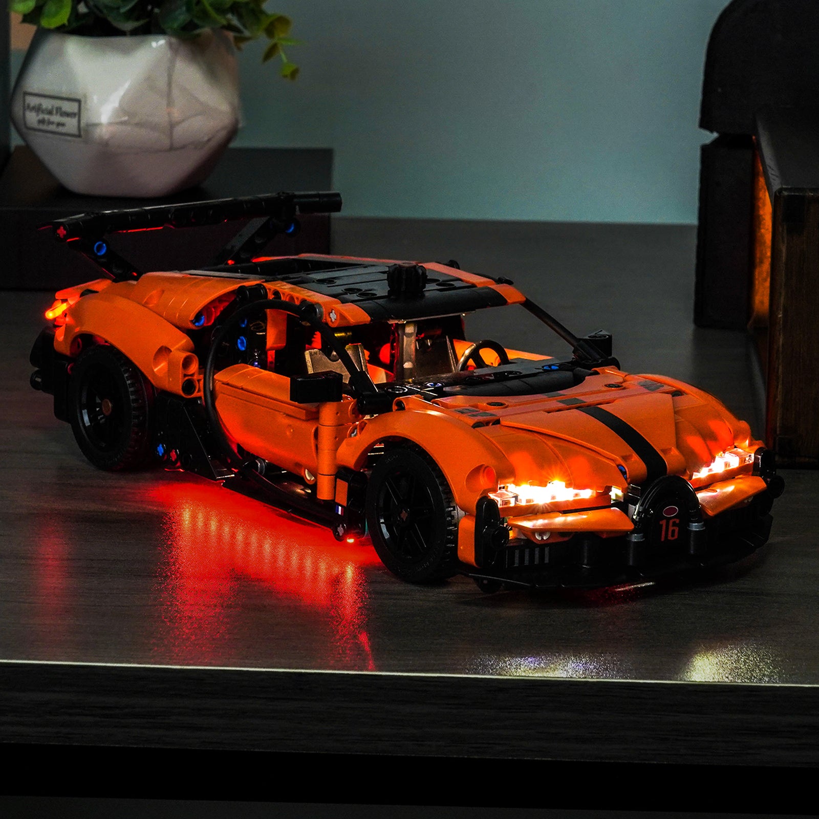 BrickBling Beleuchtungsset für LEGO Technic Bugatti Chiron Pur Sport Hypercar 42222