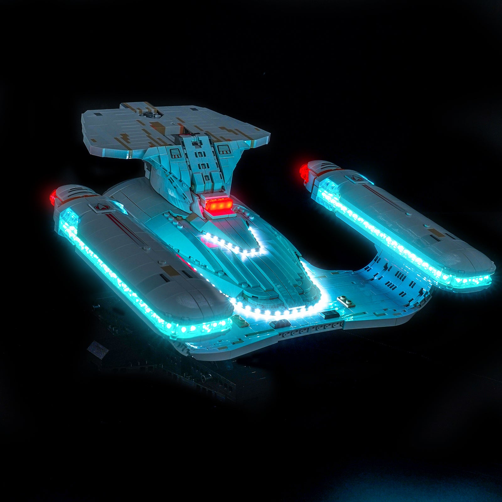 BrickBling Light Kit for LEGO Icons Star Trek: U.S.S. Enterprise NCC-1701-D™ 10356 Premium Version