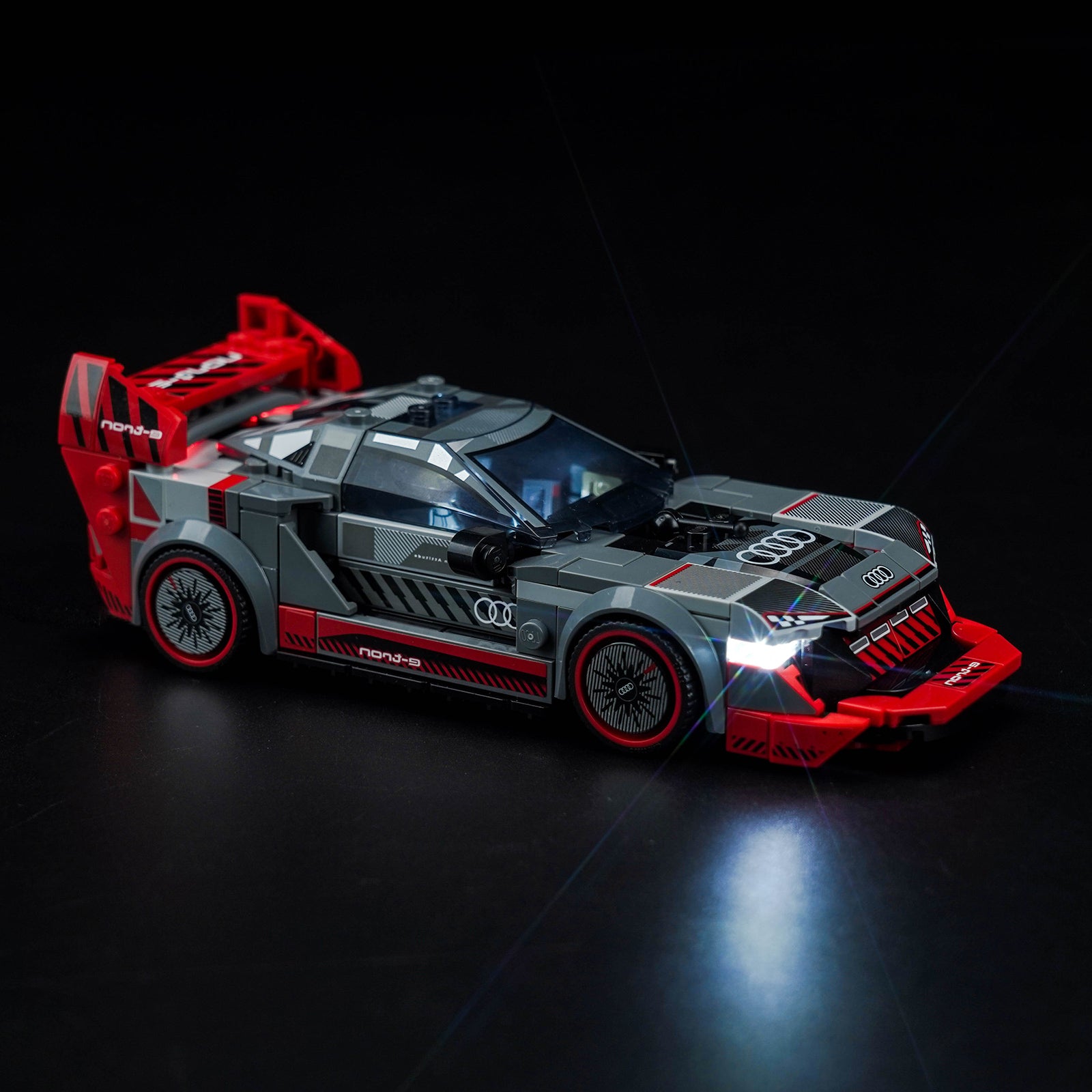 BrickBling Light Kit for LEGO Audi S1 e-tron Quattro Race Car 76921