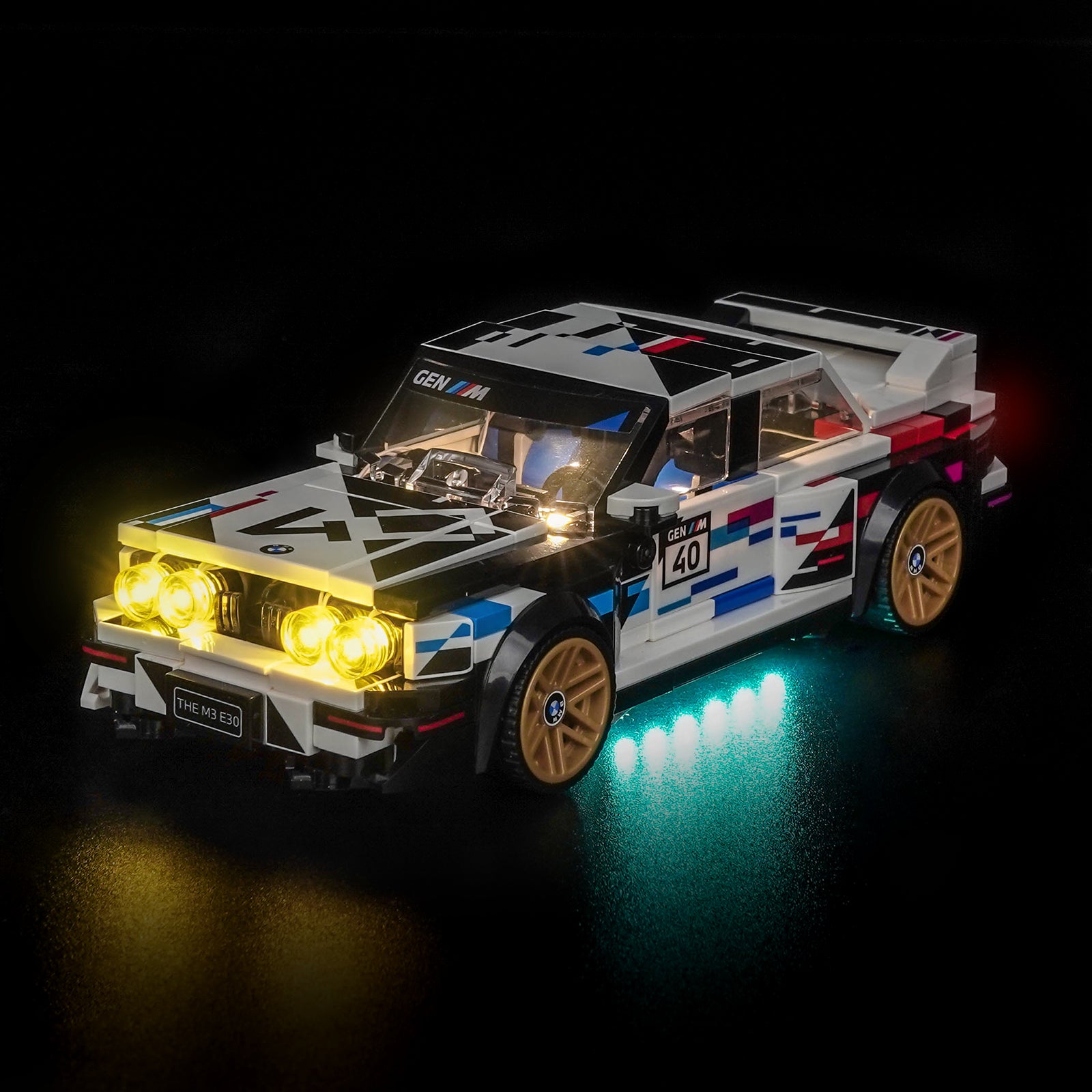 BrickBling Light Kit für LEGO Speed Champions BMW M3 (E30) 77263