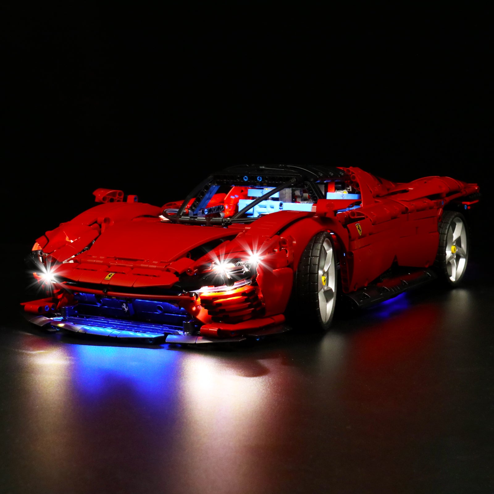 BrickBling Light Kit for LEGO Technic Ferrari Daytona SP3 42143 Upgraded Version