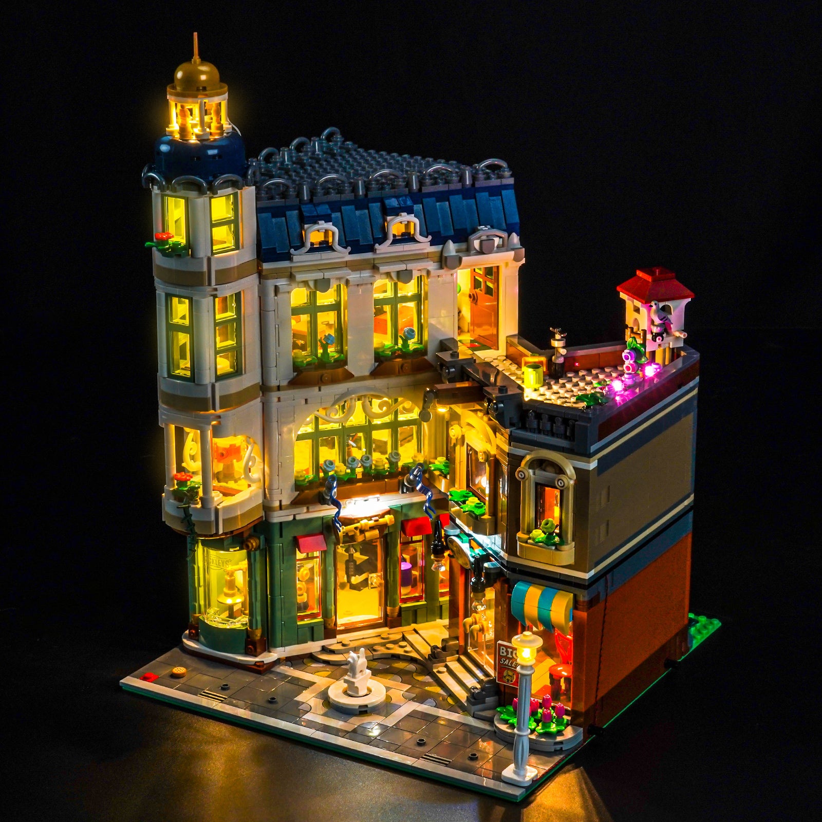 BrickBling Light Kit for LEGO Icons Shopping Street 11371