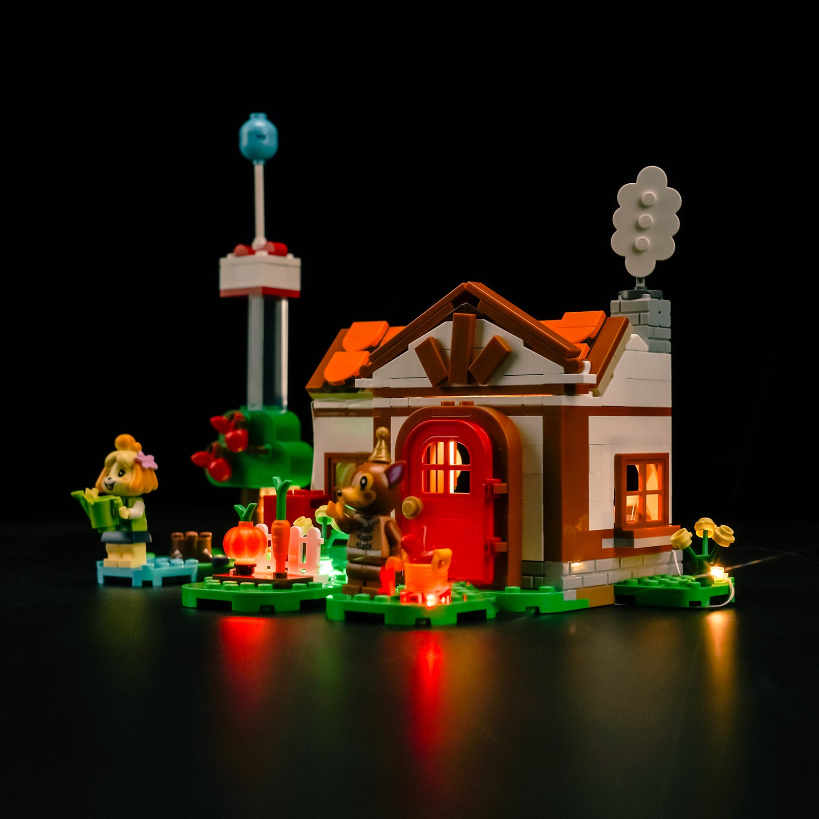 BrickBling Light Kit for LEGO Animal Crossing™ Isabelle's House Visit 77049
