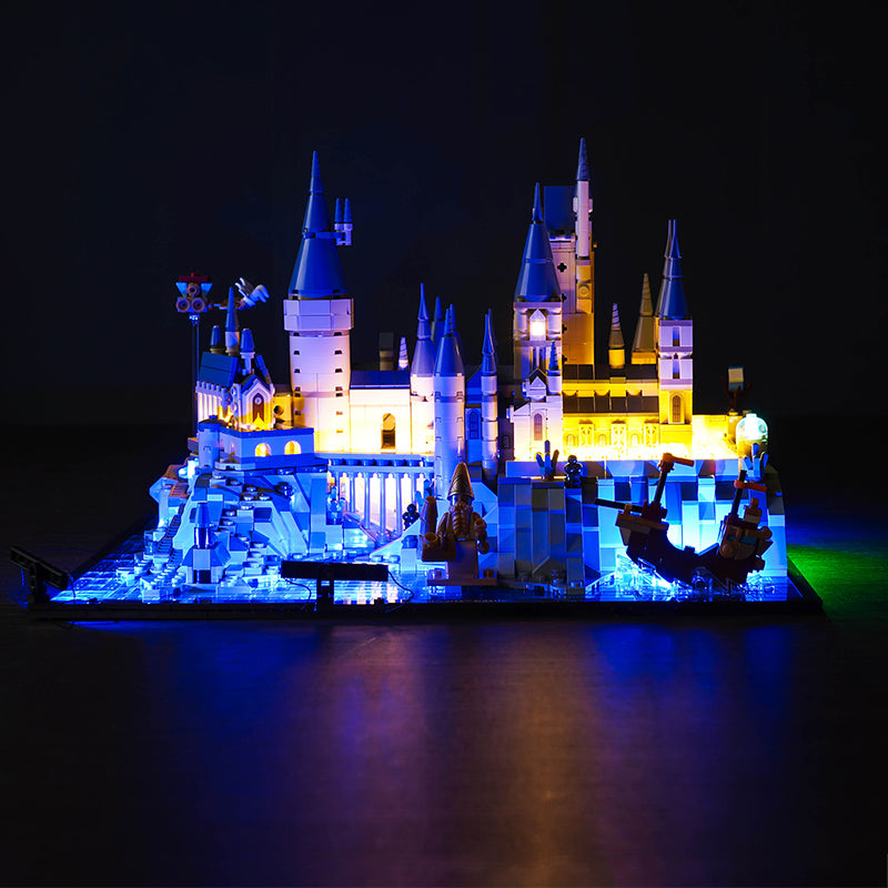 BrickBling Light Kit for LEGO Hogwarts Castle and Grounds 76419 Classic Version