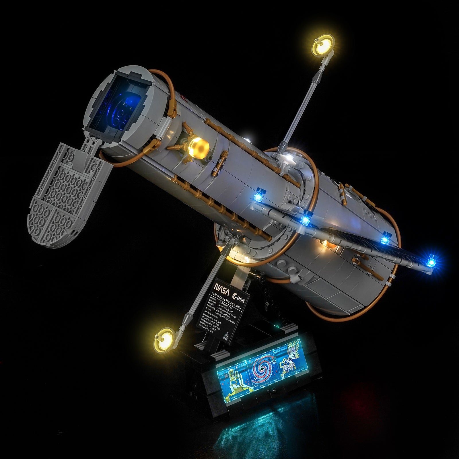 BrickBling Light Kit for LEGO Icons Hubble Space Telescope 11382