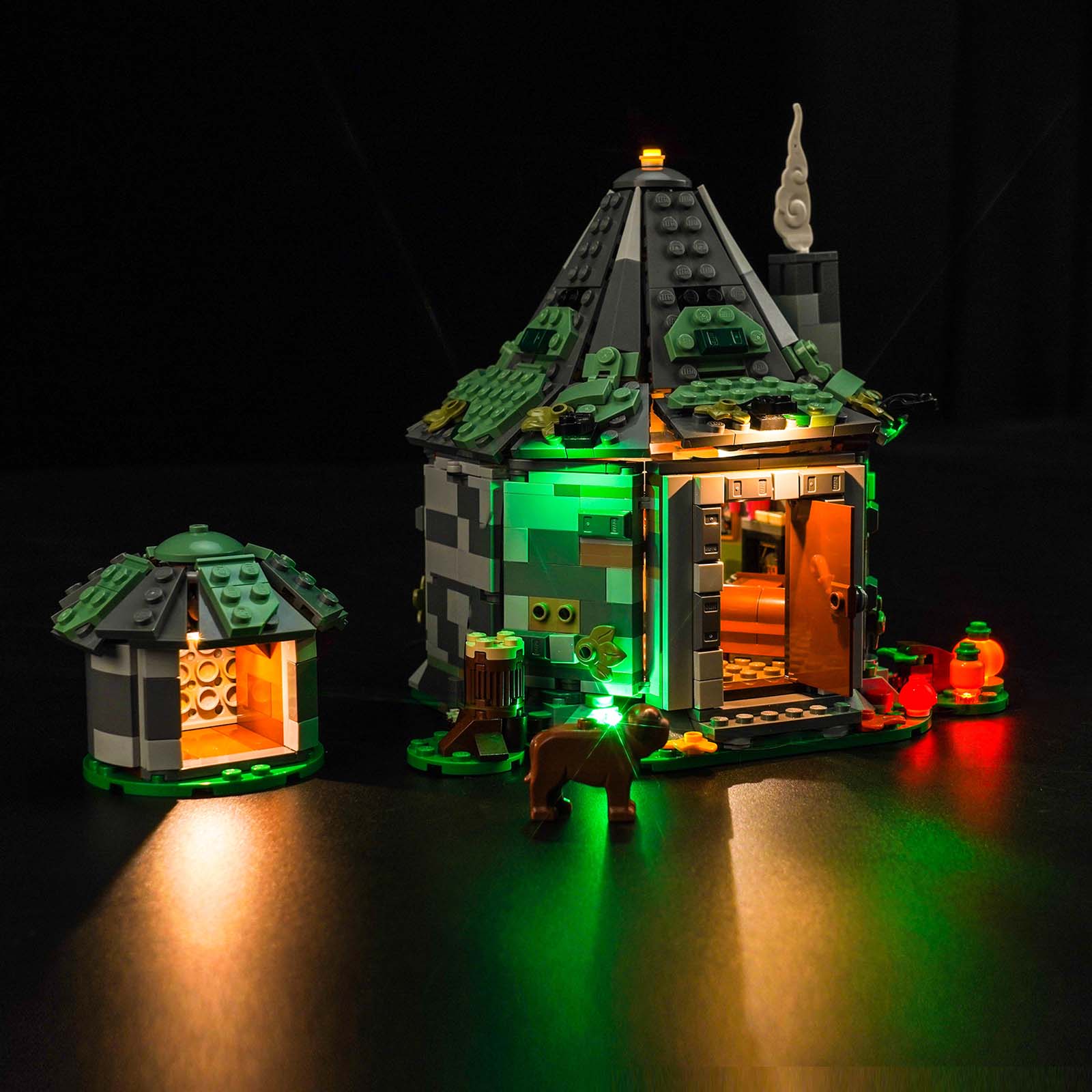 BrickBling Light Kit for LEGO Hagrid's Hut: An Unexpected Visit 76428