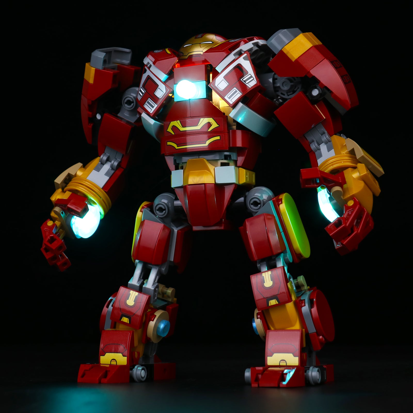 BrickBling Light Kit for LEGO The Hulkbuster: The Battle of Wakanda 76247