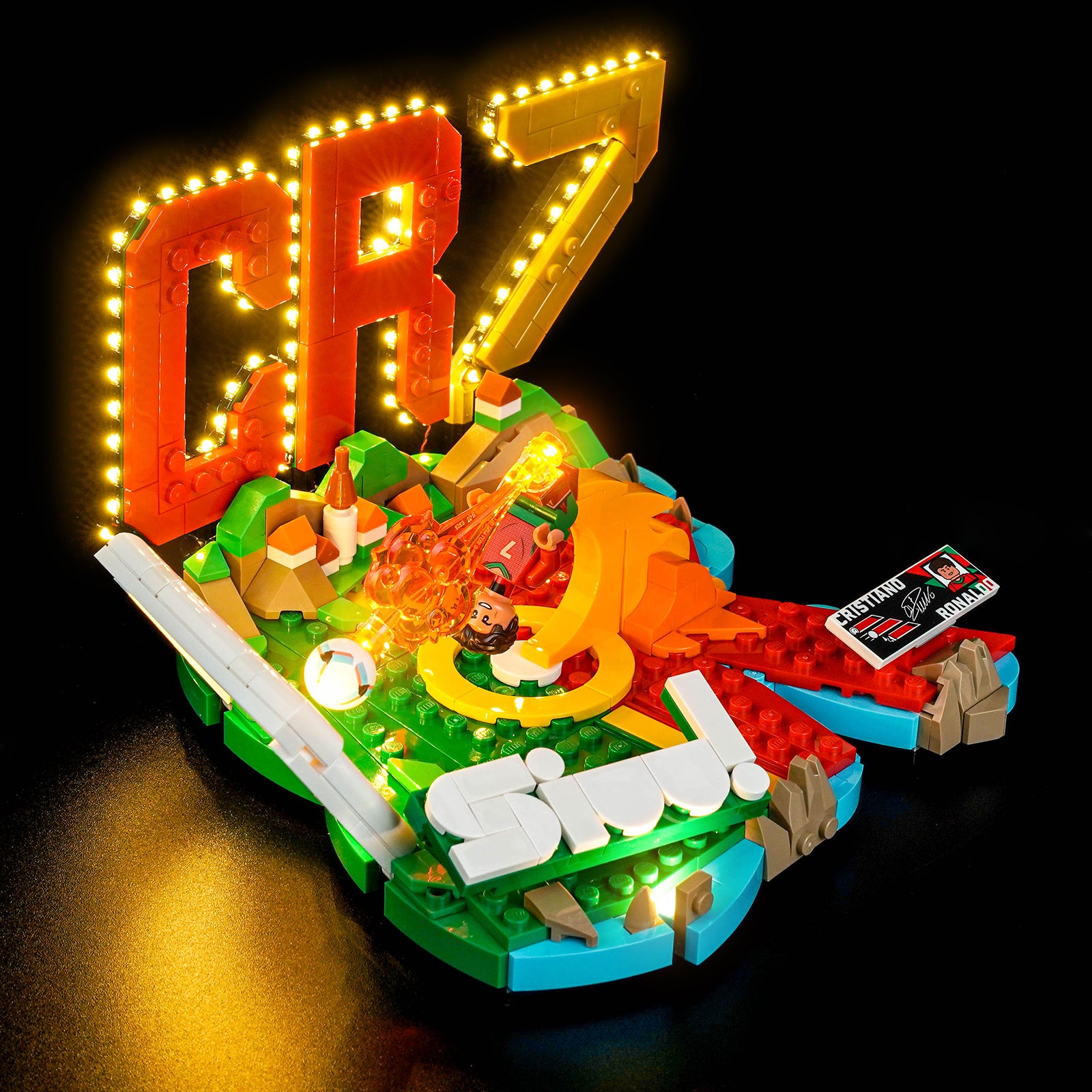 BrickBling Light Kit for LEGO Editions Cristiano Ronaldo – Soccer Highlights 43012