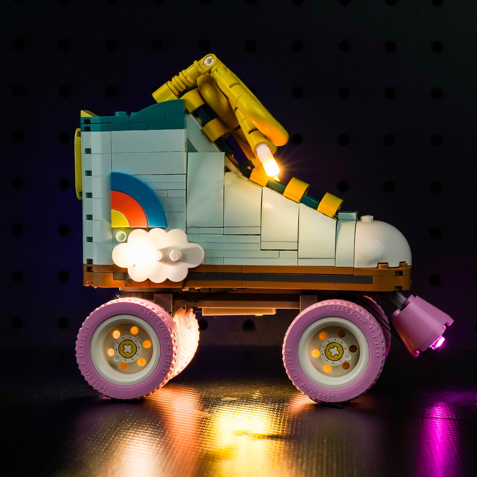 BrickBling Light Kit for LEGO Retro Roller Skate 31148