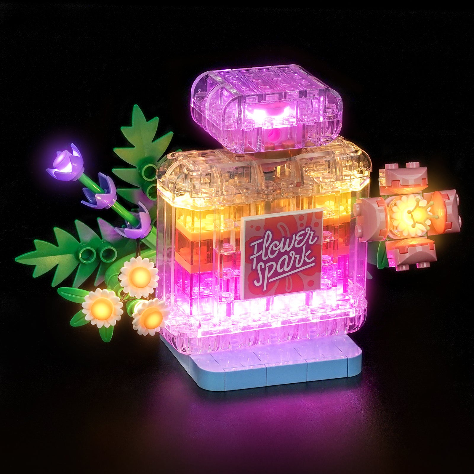 BrickBling Light Kit for LEGO Creator 3-in-1 Floral Decor Perfume Bottle 31383
