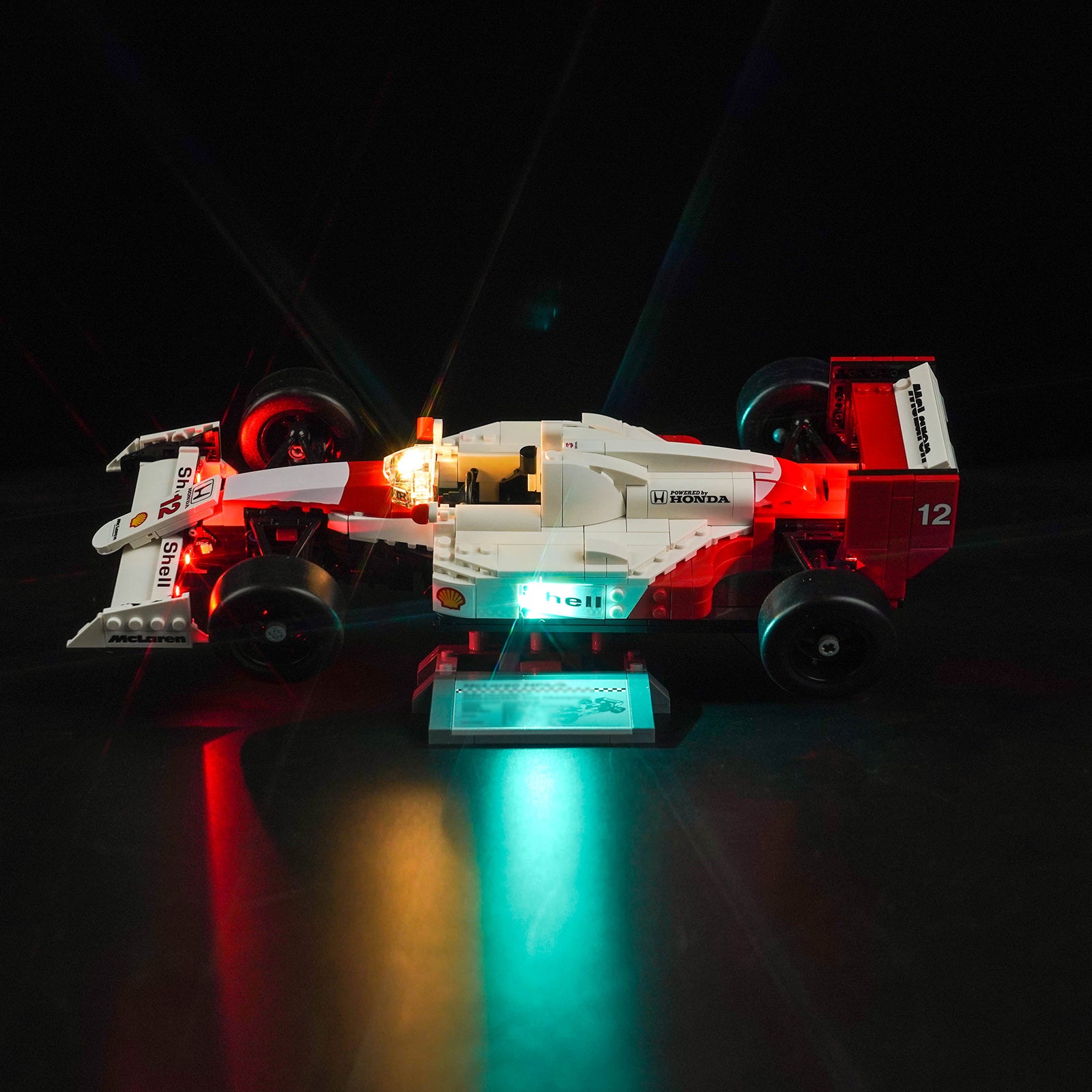 BrickBling Light Kit for LEGO Icons McLaren MP4/4 & Ayrton Senna 10330