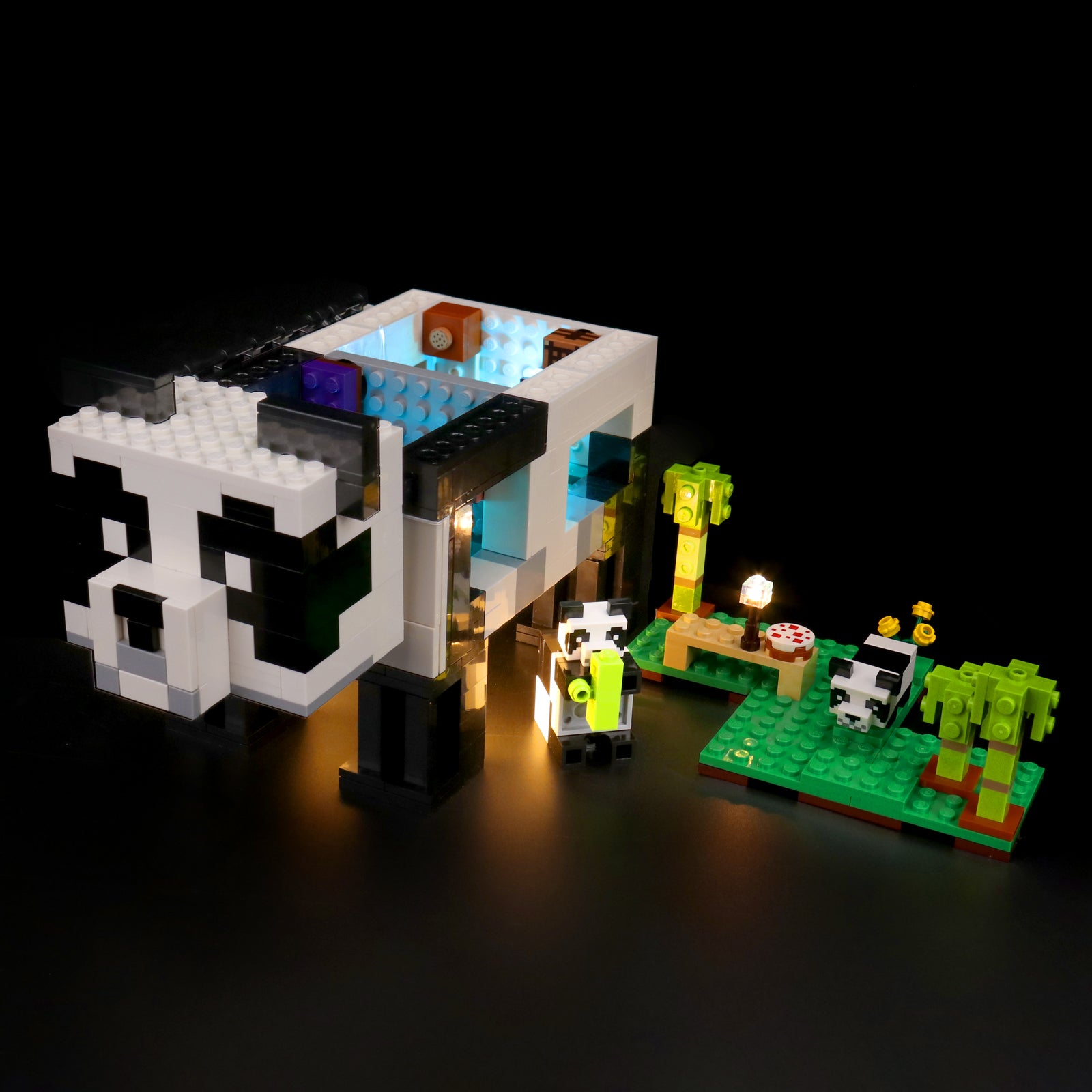 BrickBling Lichtset für LEGO Panda Haven 21245