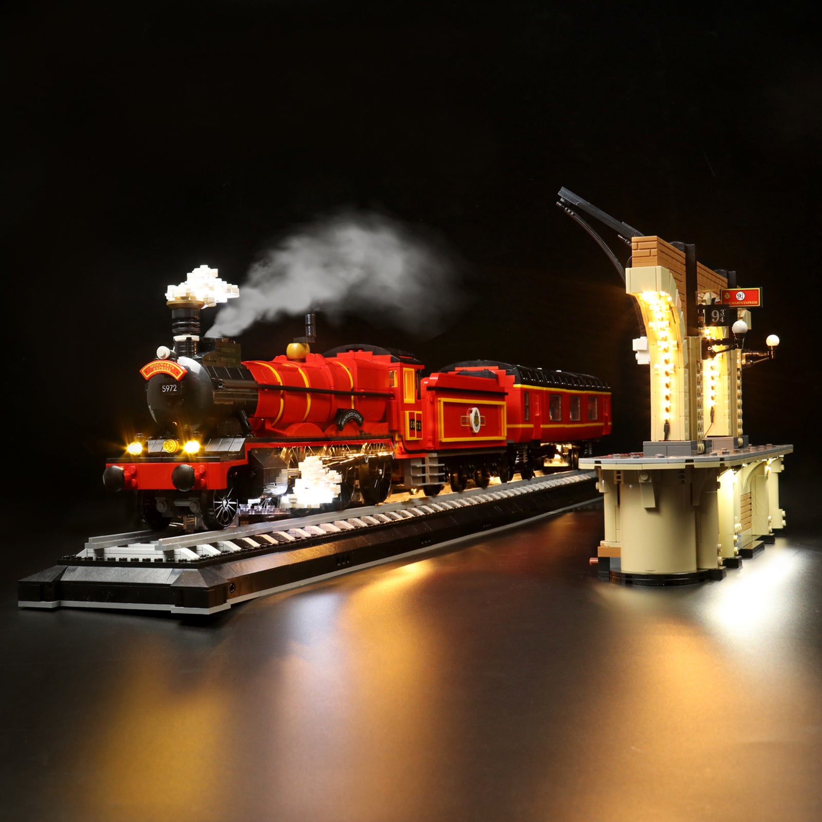 BrickBling Lichtset für LEGO Hogwarts Express – Collector‘s Edition 76405