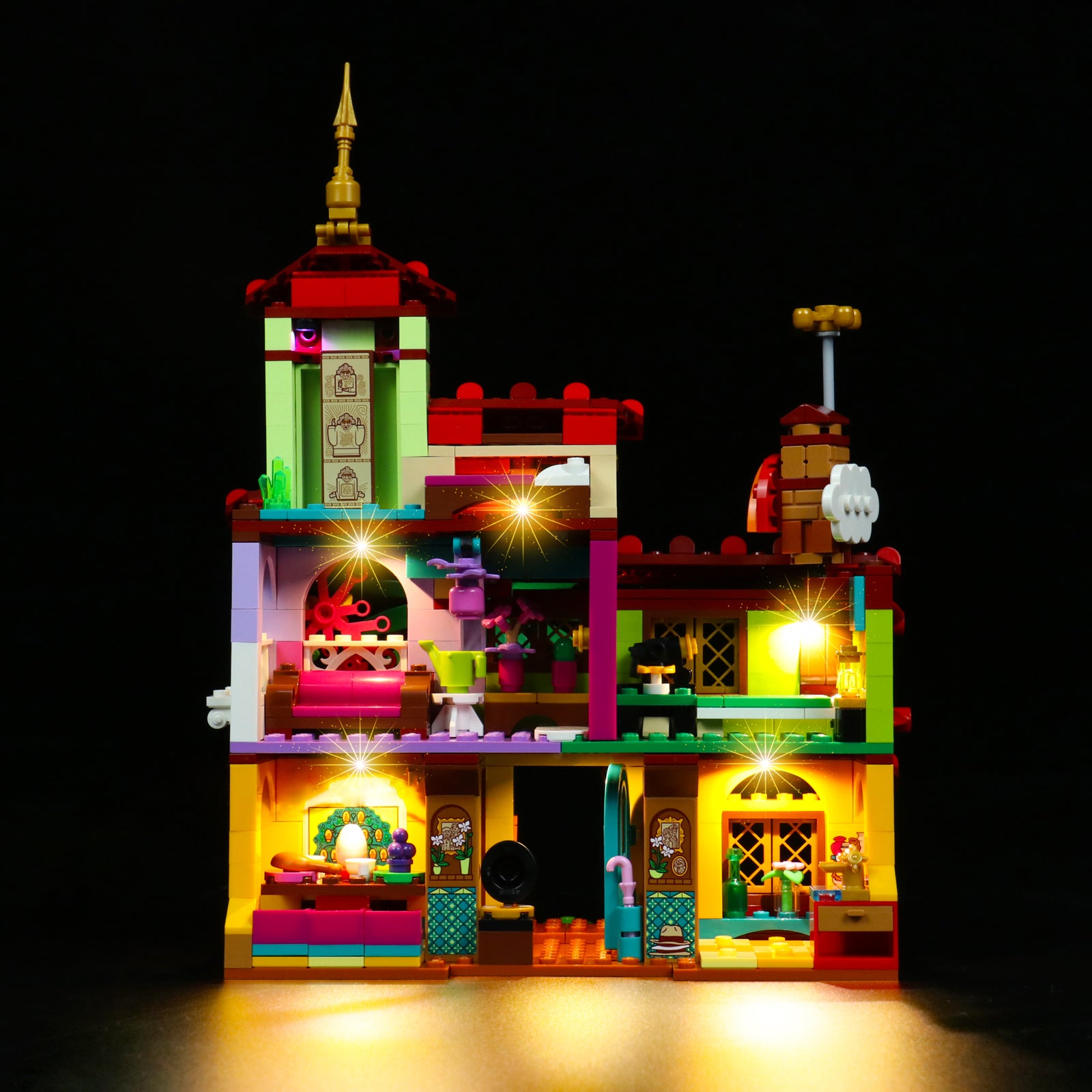 BrickBling Light Kit for LEGO Disney The Madrigal House 43202 Classic Version