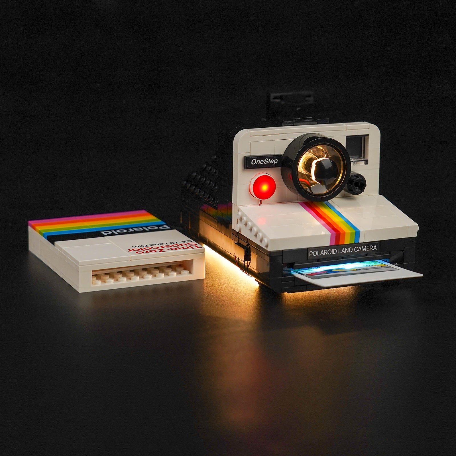 BrickBling Lichtset für LEGO Ideas Polaroid OneStep SX-70 Kamera 21345