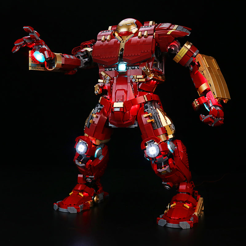 BrickBling Lichtset für LEGO Marvel Hulkbuster 76210