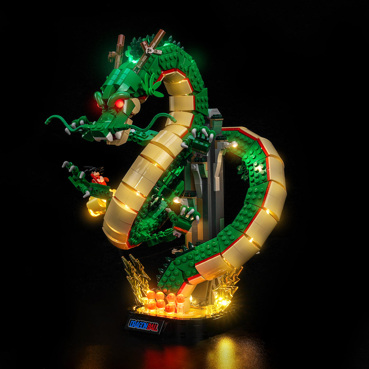 BrickBling Beleuchtungsset für LEGO Icons Dragon Ball: Shenron & Goku 11390
