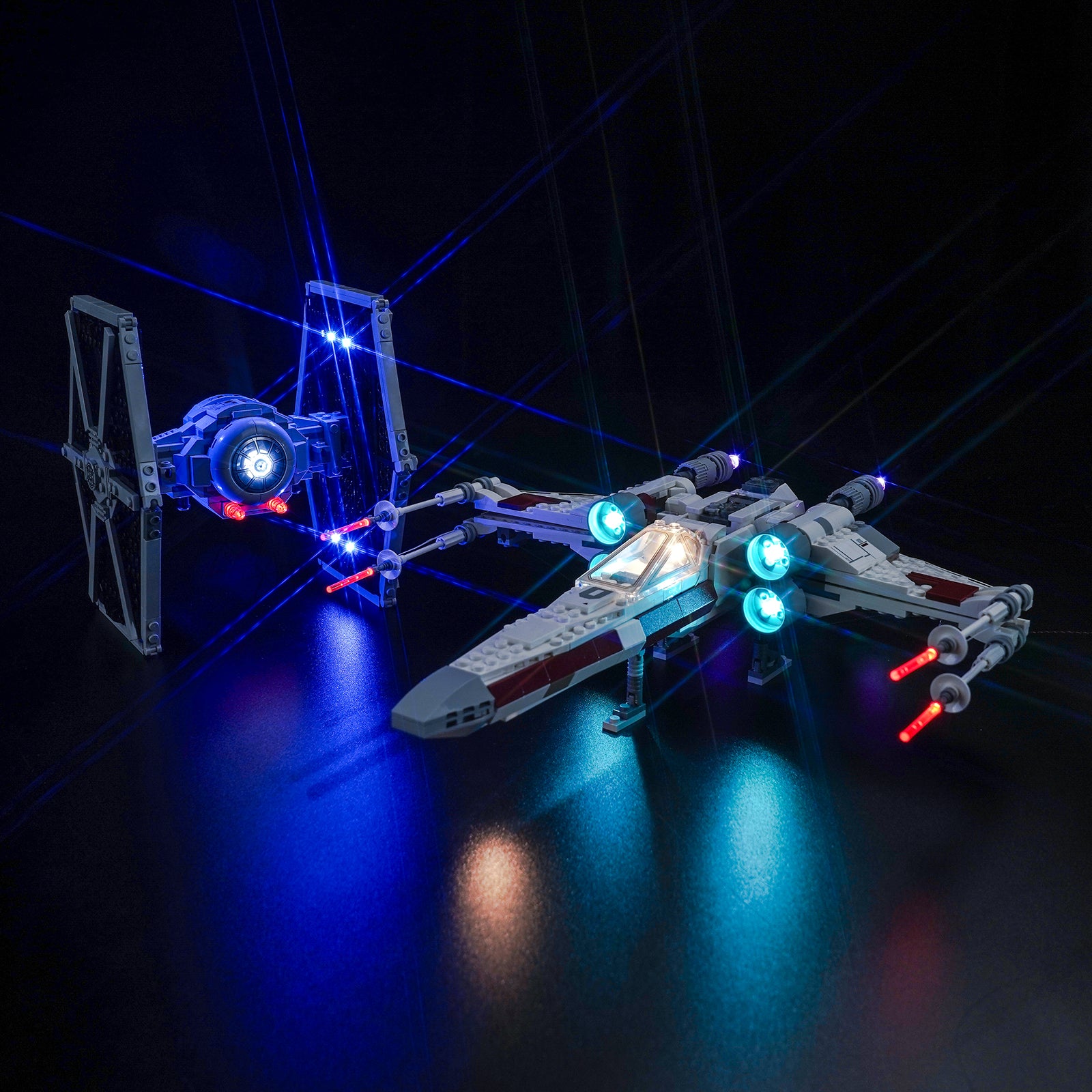 Lego Star Wars fashion X wing and Tie fighters