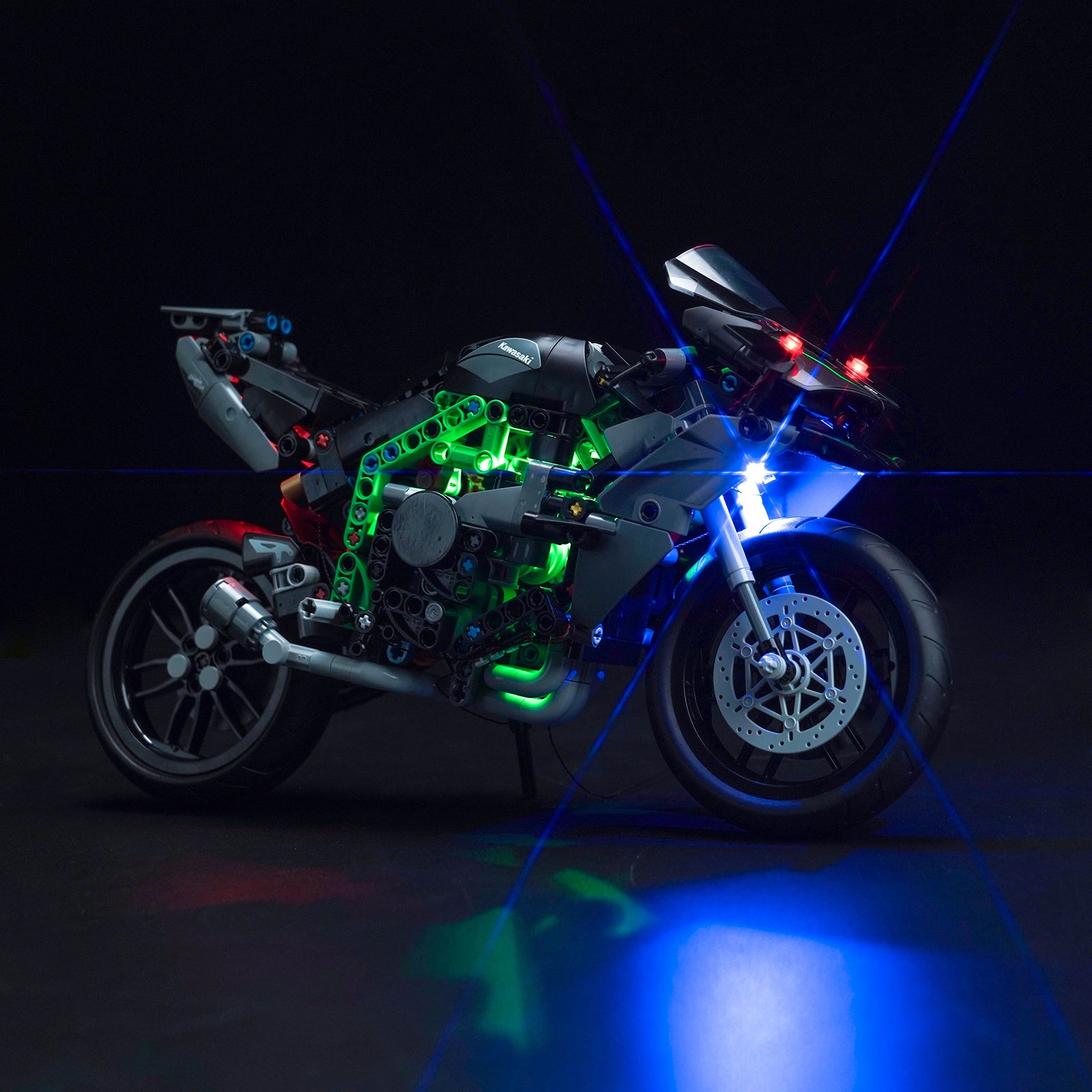 BrickBling Light Kit for LEGO Kawasaki Ninja H2R Motorcycle 42170
