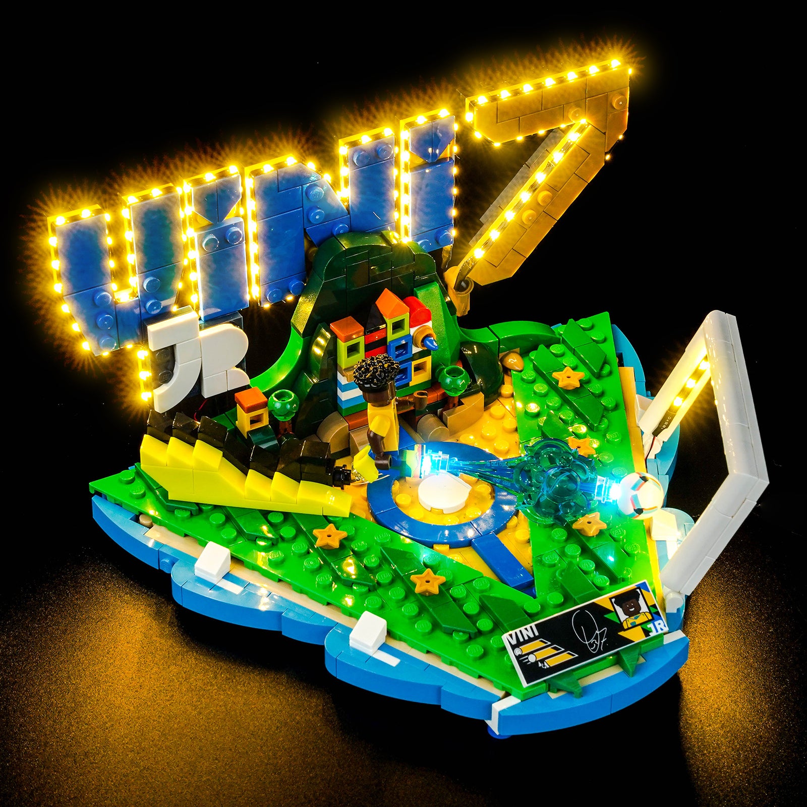 BrickBling Light Kit for LEGO Editions Vini Jr. – Soccer Highlights 43027