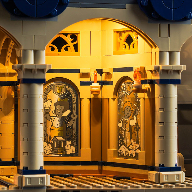 BrickBling Lichtset für LEGO Disney Castle 43222