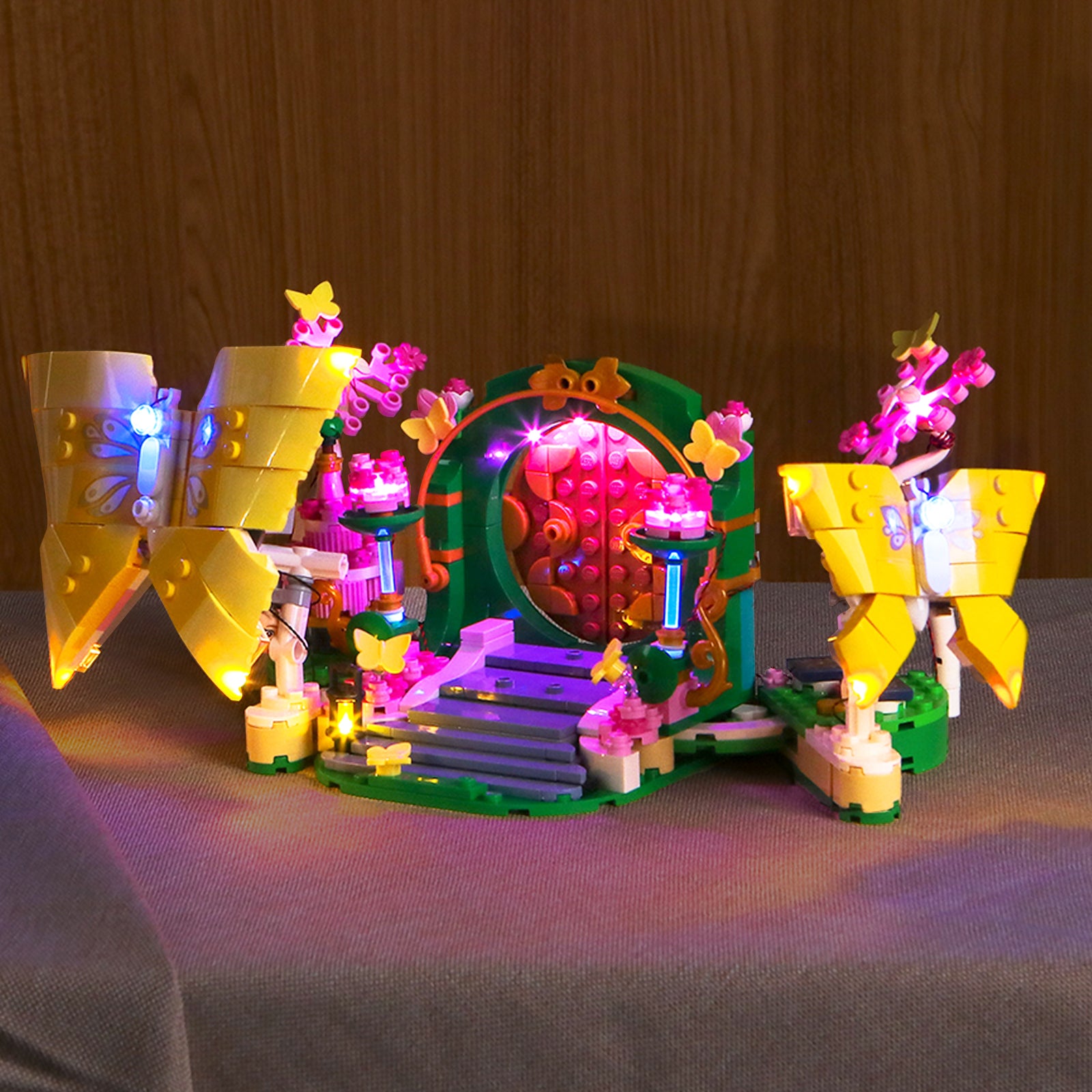 BrickBling Lichtset für LEGO Wicked Glindas Hochzeitstag 75688